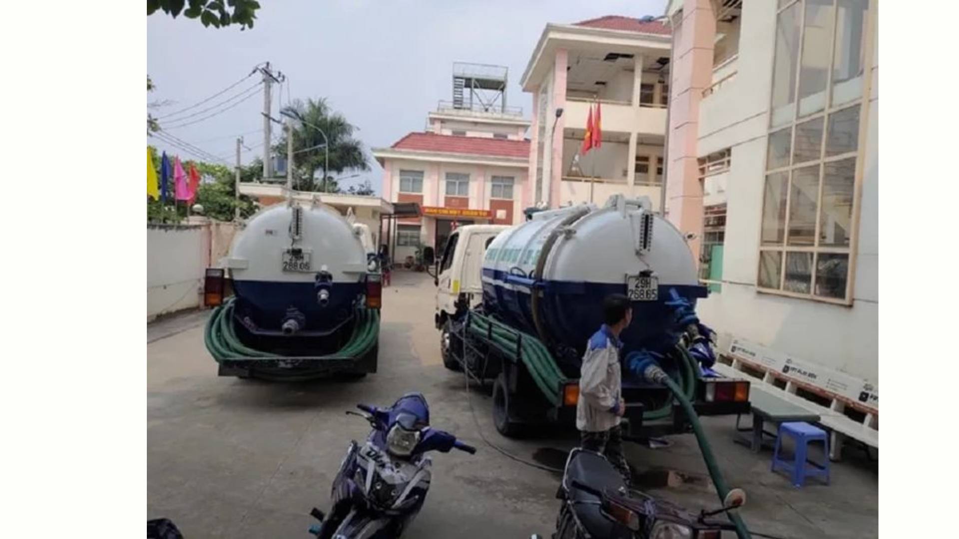 hút bể phốt hải hậu