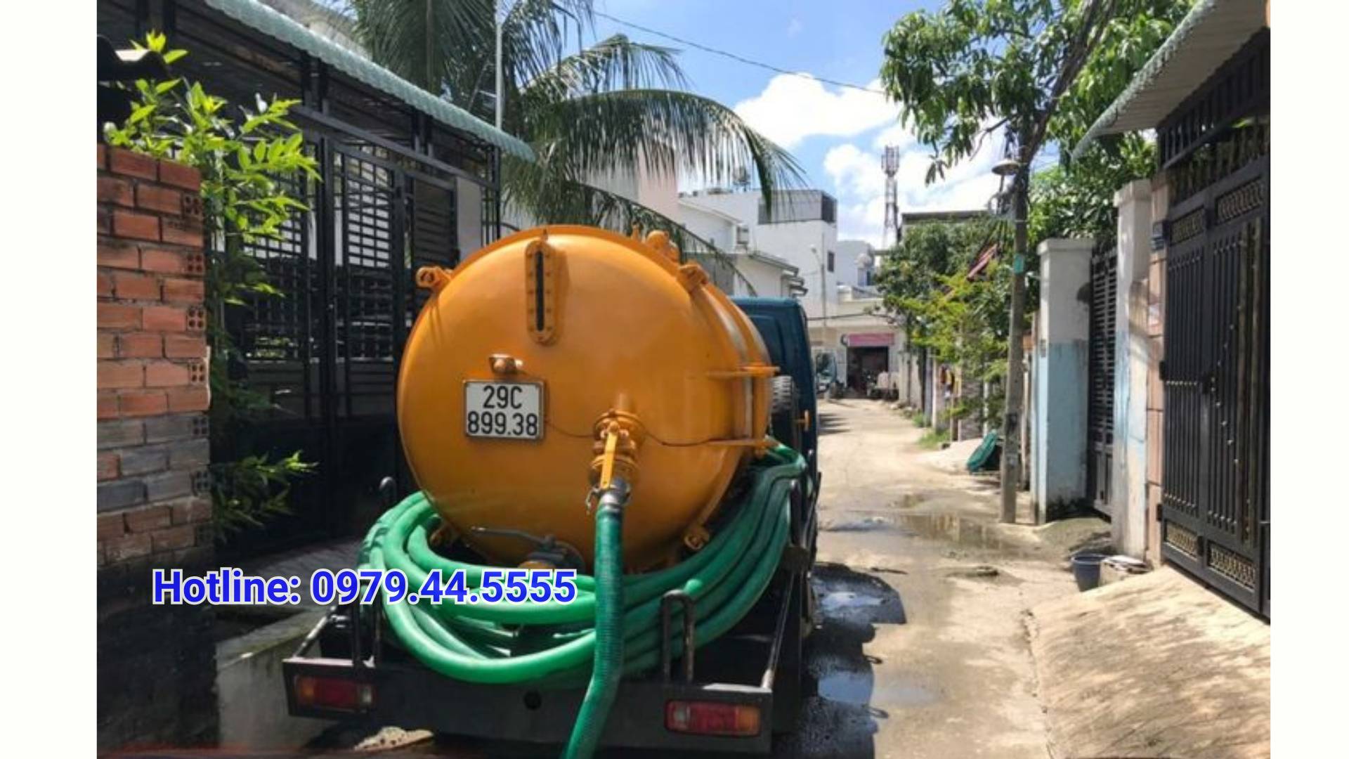 hút bể phốt nam trực