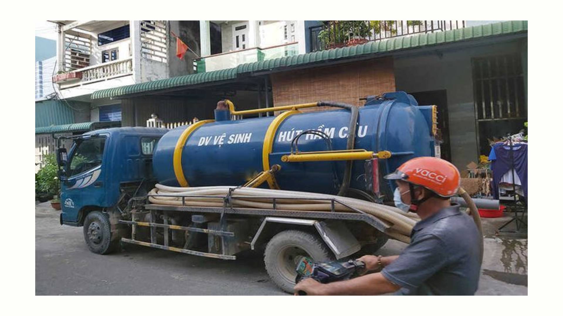 hút bể phốt nam trực