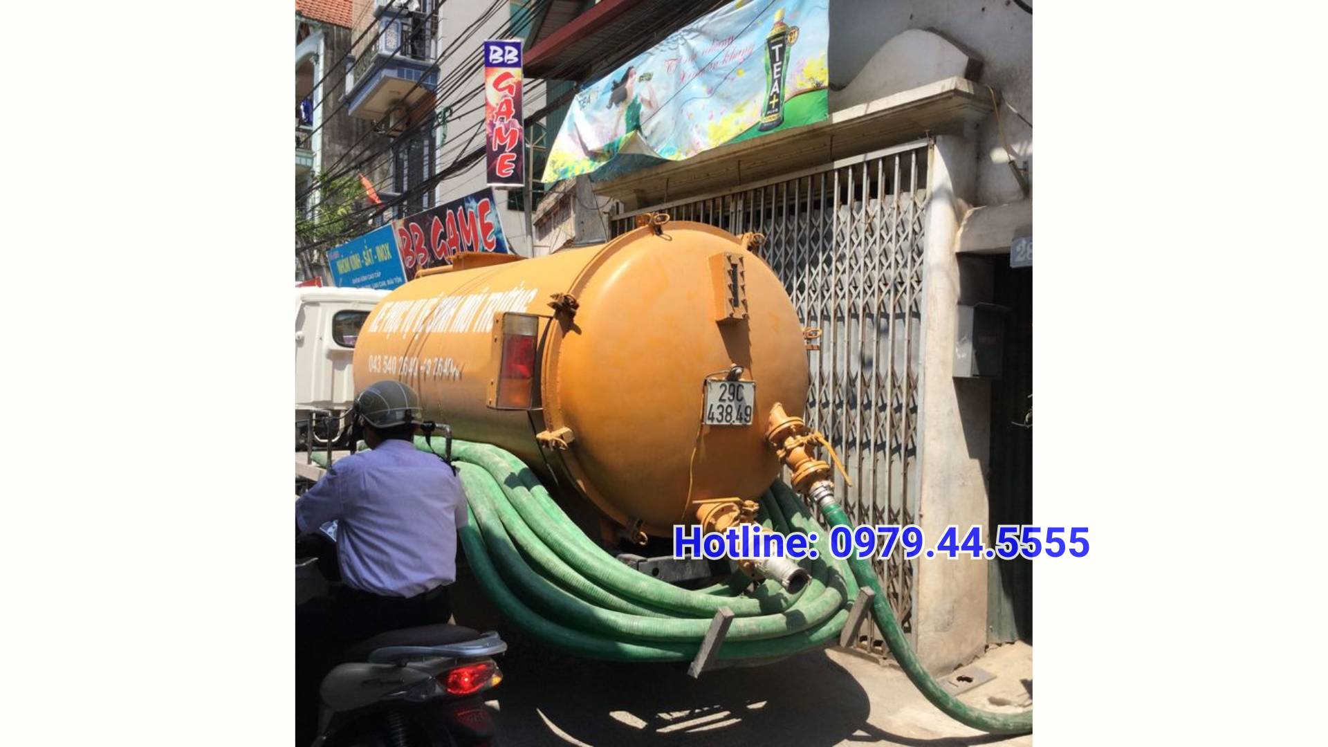 hút bể phốt tại thái bình