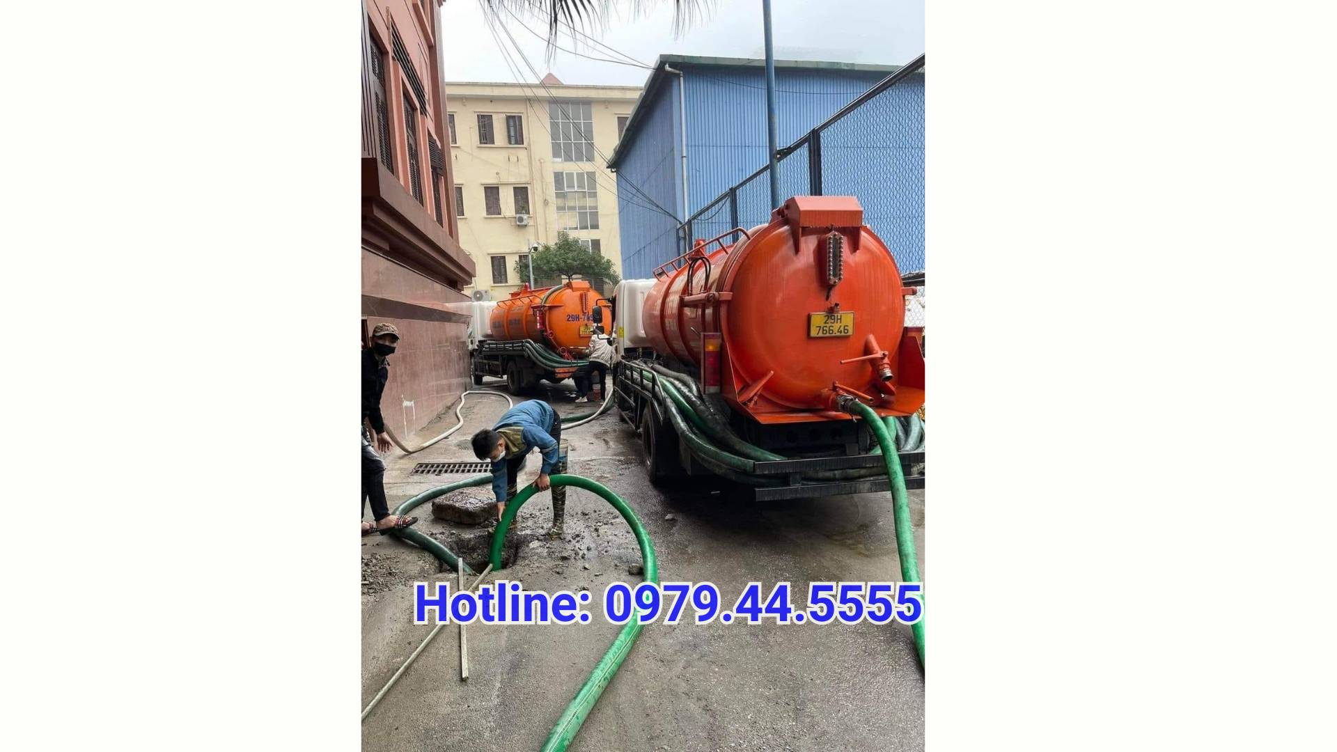 hút bể phốt xuân trường